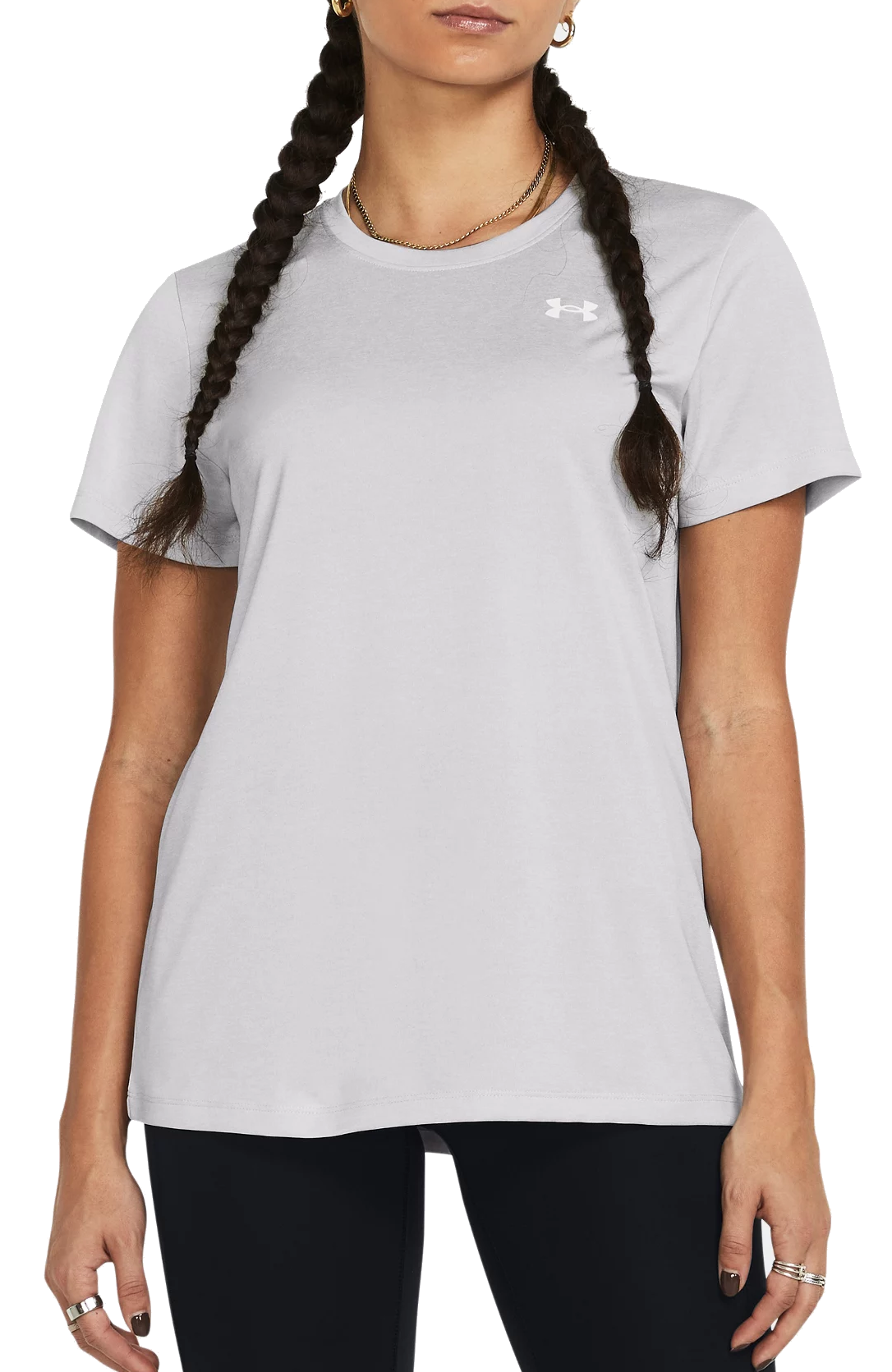 Тениска Under Armour Short Sleeve T-Shirt Tech Twist Сиво | 1384230-014, 0