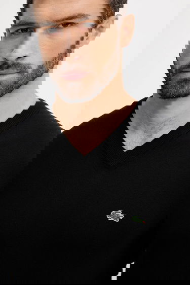 Пуловер Lacoste V-Neck Crewneck Тъмно синьо | AH1951, 3