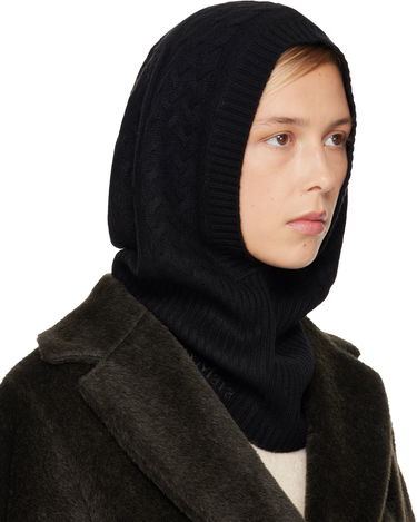 Шапка Max Mara Romana Cable-Knit and Ribbed Balaclava Бежово | 2524576012600, 3