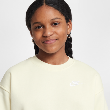 Суитчър Nike Nike Sportswear Club Fleece Crew Sweatshirt Жълто | FD2923-113, 4