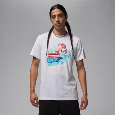 Тениска Jordan Jordan Flight Essentials AJ1 T-Shirt Бяло | IB3355-100, 0