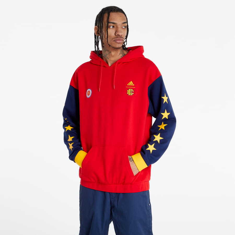 Суитчър adidas Performance Emanuel McDonald's x All American Ceremony Hoodie Червено | HB0733, 0