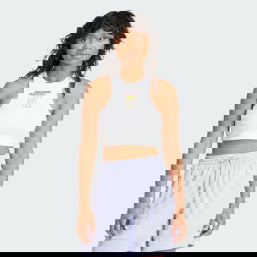 Потник adidas Performance Cropped Tank Top Бяло | IS2434, 0