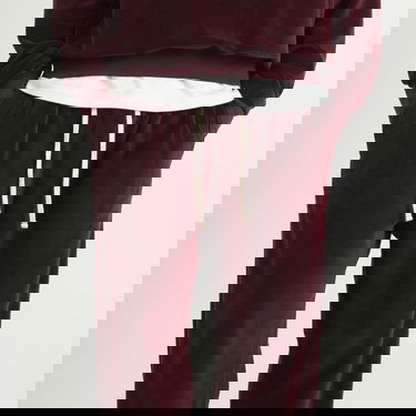Панталони LES TIEN Les Tien Velour Relaxed Pants, Size Large Бургунди | VL-3129-WRM, 5