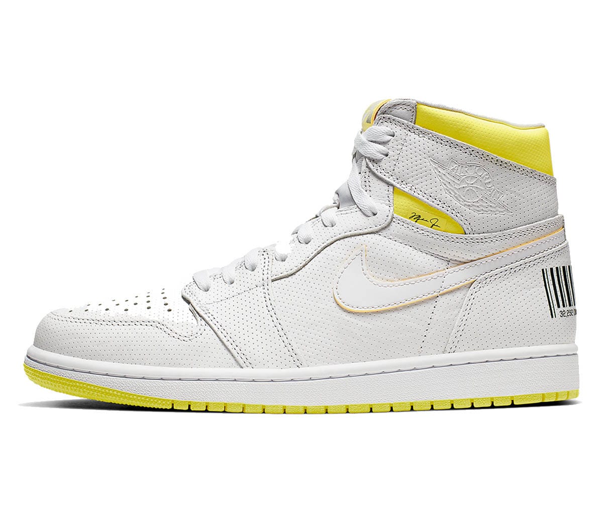 Кецове и обувки Jordan Air Jordan 1 Retro High OG "First Class Flight" Бяло | 555088-170, 0
