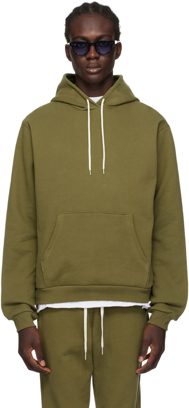 Суитчър John Elliott Beach Hoodie "Khaki" Зелено | B121B001346A