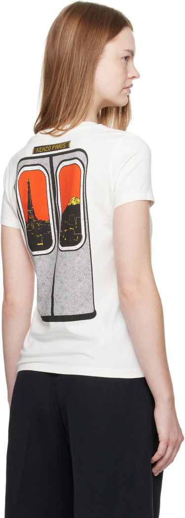 Тениска KENZO Kenzo 'KENZO City' Graphic T-Shirt Бяло | FF62TS2524SO, 2