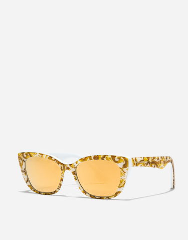 Слънчеви очила Dolce & Gabbana Dolce & Gabbana Maiolica Print Sunglasses Многоцветен | VG442CVP47P9V000, 1