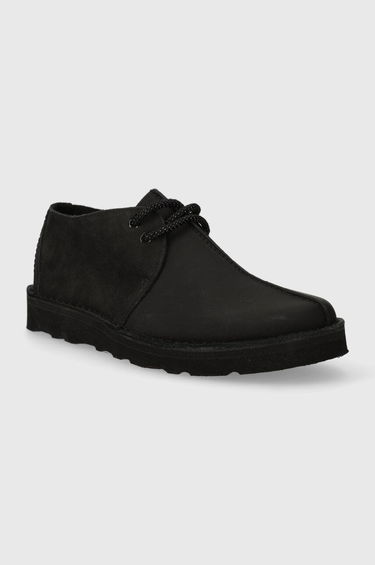 Кецове и обувки Clarks Leather Flats Черно | 261631117070, 1