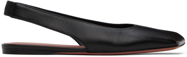 Amina Muaddi Ane Slingback Ballerina Flats