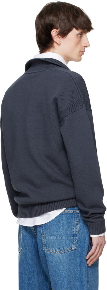 Пуловер MAISON KITSUNÉ Maison Kitsuné Fox Head Patch Comfort Polo Сиво | OM00202KT1099, 2