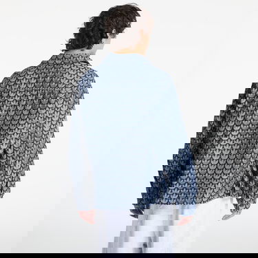 Риза adidas Performance Denim Monogram Shirt Jacket Синьо | KD0397, 2