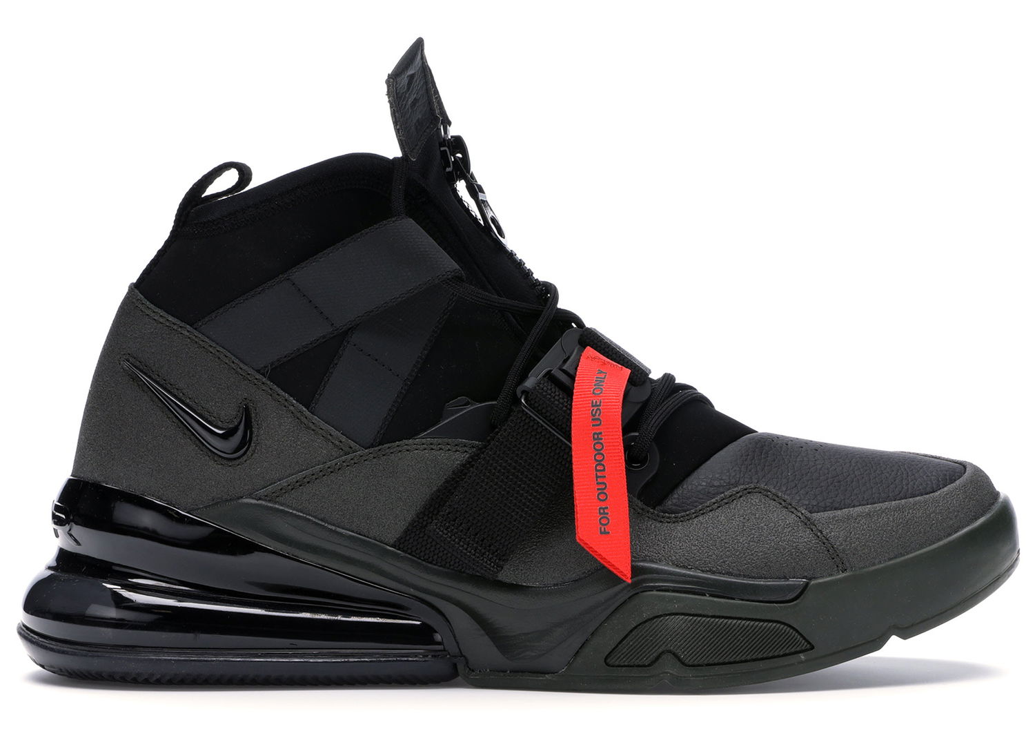 Кецове и обувки Nike Air Force 270 Utility Sequoia Черно | AQ0572-300, 0