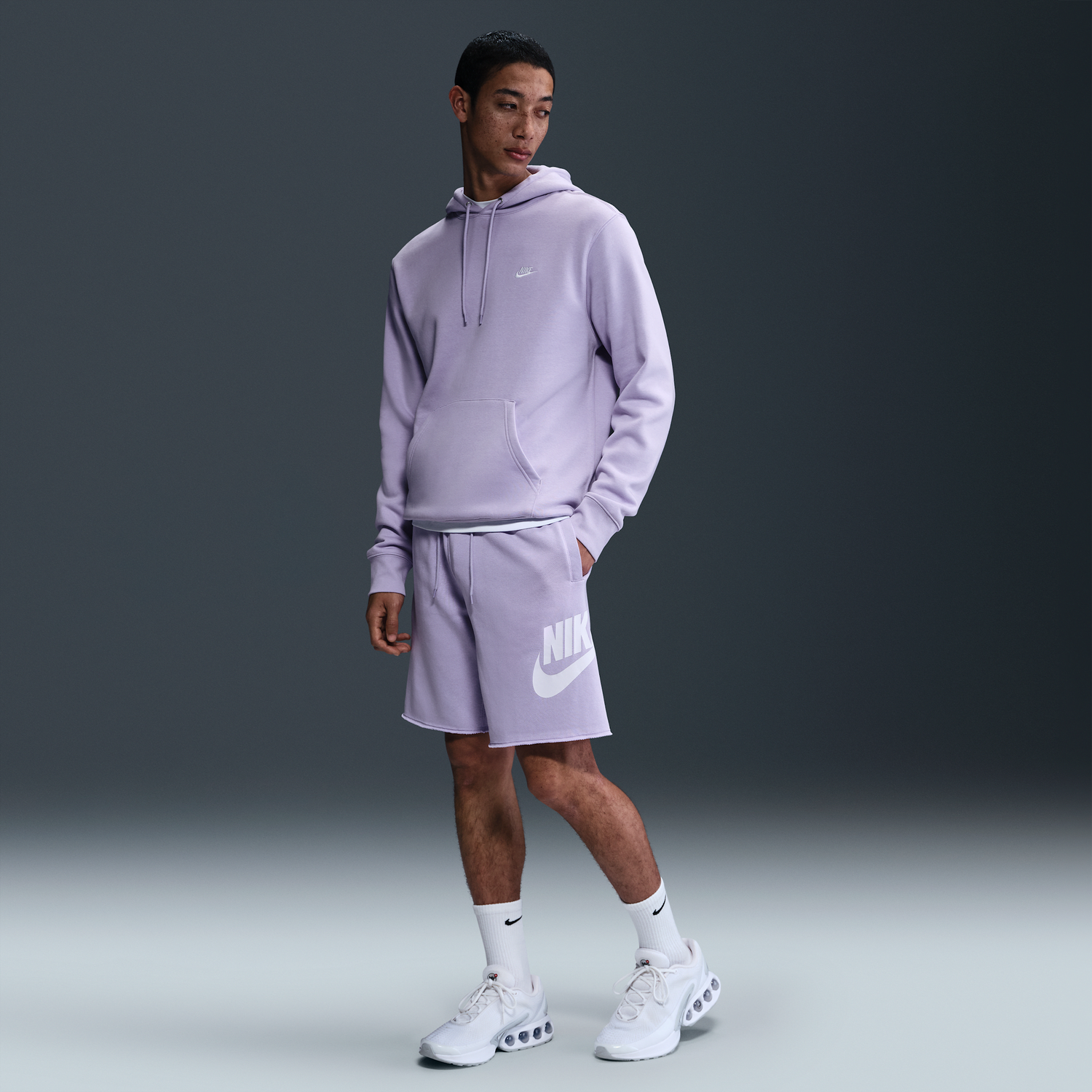 Суитчър Nike Club Alumni Fleece Shorts Лилаво | FQ4950-515, 0