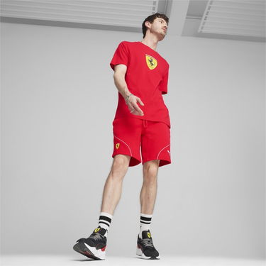 Тениска Puma Ferrari Race Big Shield T Coloured S Червено | 623805-02, 3