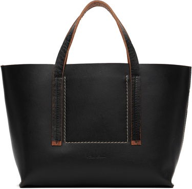 Голяма пазарска чанта Rick Owens Rick Owens Concordians Mini Shopper Tote Черно | RA02E0764 LGET, 0