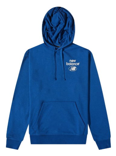 Суитчър New Balance Essentials Hoody Синьо | MT31514-ATE