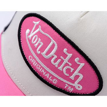 Шапка с козирка Von Dutch Von Dutch Trucker Boston Twill Cap Розово | VD-7030777, 4