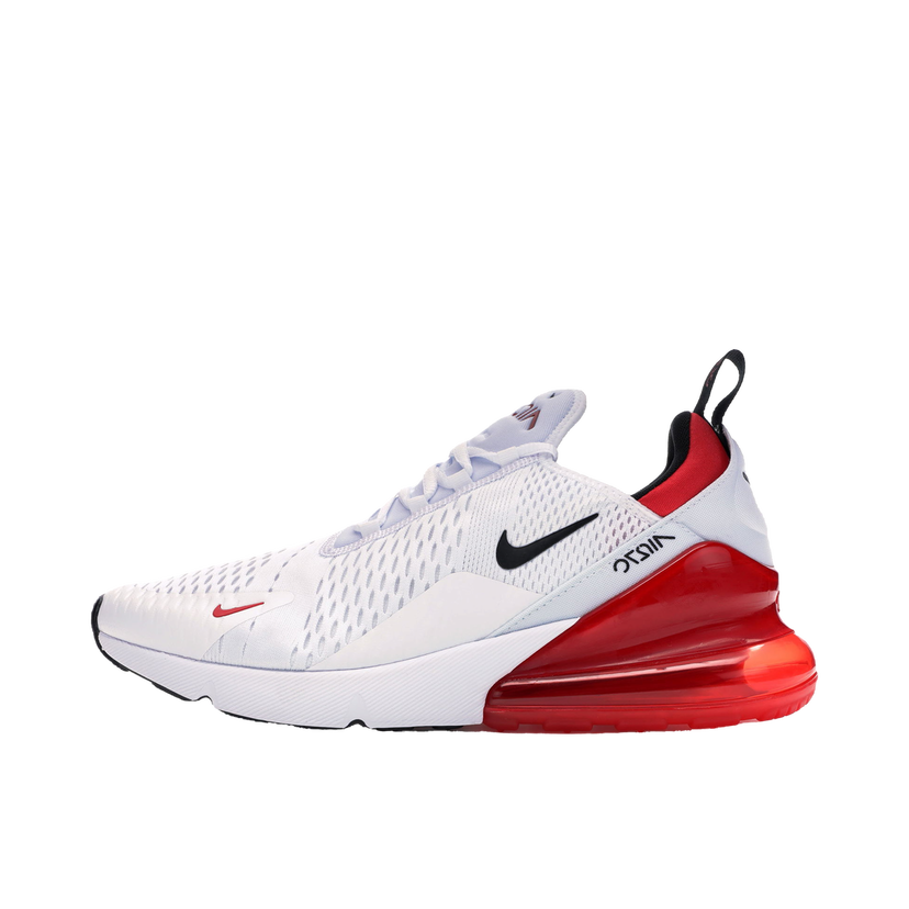 Кецове и обувки Nike Air Max 270 White Black University Red Бяло | BV2523-100
