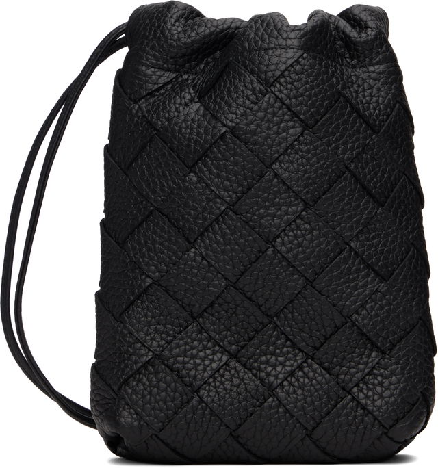 Bottega Veneta Vertical Woven Leather Pouch