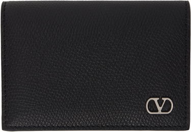 Портфейл Valentino Valentino Garavani VLogo Signature Card Holder Черно | 6Y2P0V12UAG, 0