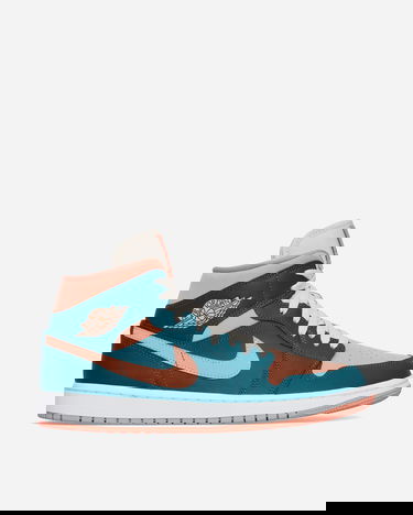 Кецове и обувки Jordan Air Jordan 1 Mid "Dark Teal Green" Зелено | BQ6472-308, 2