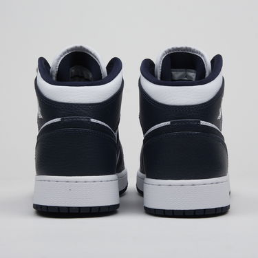 Кецове и обувки Jordan Jordan 1 Mid GS Бяло | 554725-174, 3