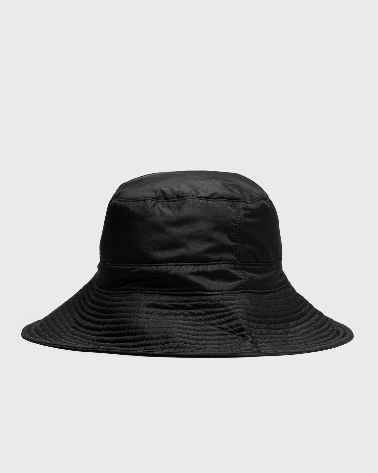 Шапка GANNI Recycled Tech Bucket Hat Черно | 5714667455367, 1