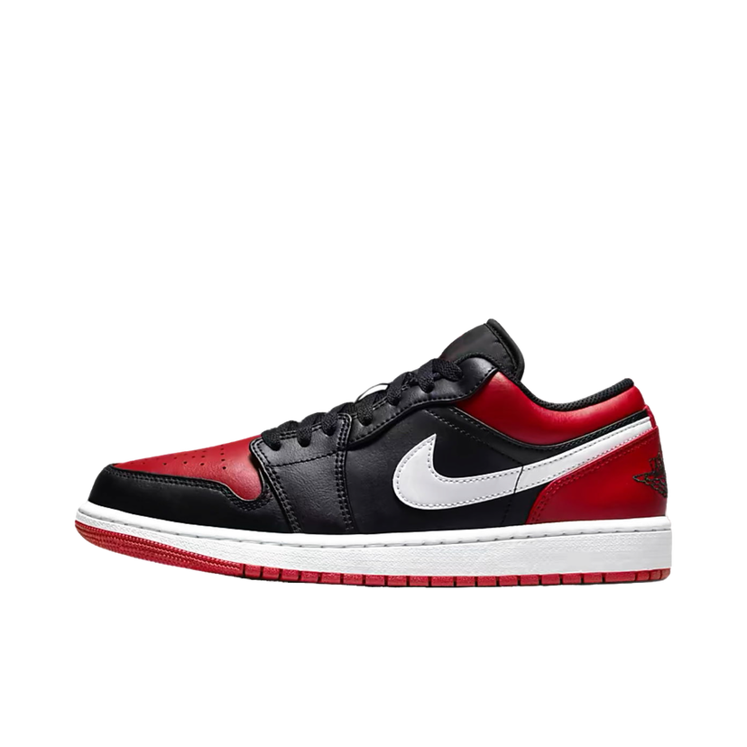 Кецове и обувки Jordan Air Jordan 1 Low "Alternate Bred Toe" Червено | 553558-066