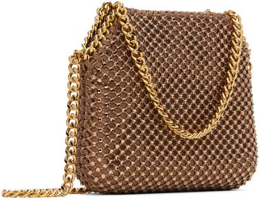 Дамска чанта Stella McCartney Stella McCartney Falabella Mini Chain Bag Кафяво | 700109WP0329, 2