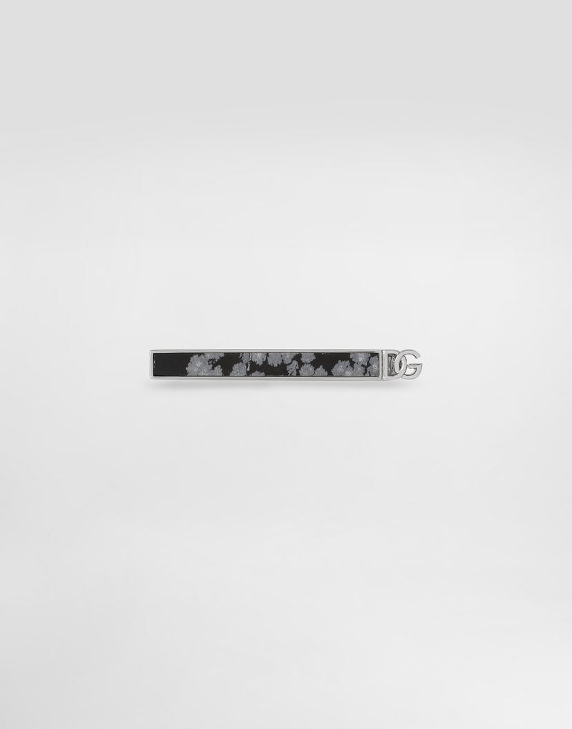 Значка Dolce & Gabbana Dolce & Gabbana Stone Tie Clip Черно | WTR5X2W111187655