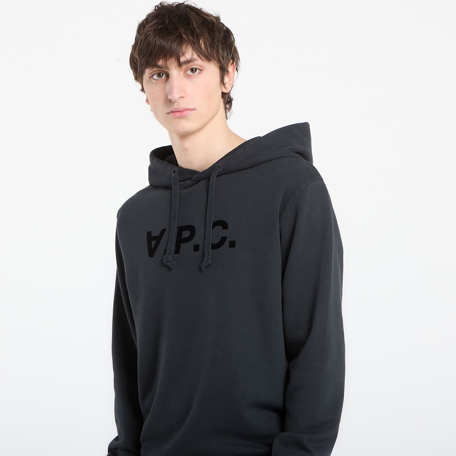 Суитчър A.P.C. Standard Hoodie With Large VPC Черно | COHMC-M27908 TZE, 1