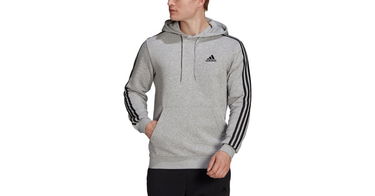 Суитчър adidas Originals Essentials 3-Stripes Hoodie Сиво | gk9084, 1