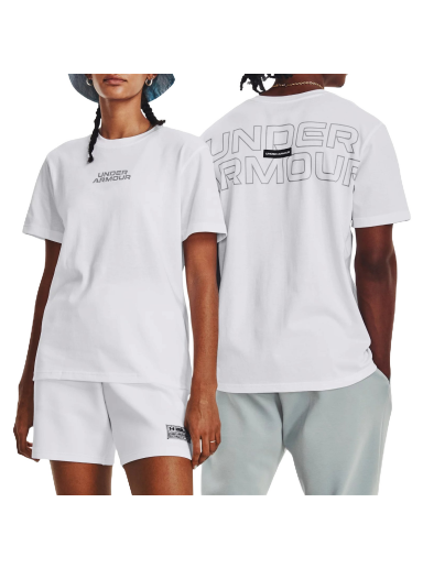 Тениска Under Armour OUTLINE HEAVYWEIGHT TEE Бяло | 1379109-100