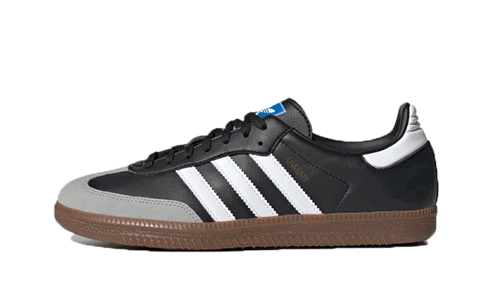 Кецове и обувки adidas Originals Samba Vegan "Black Gum" Черно | H01878, 1