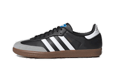 Кецове и обувки adidas Originals Samba Vegan "Black Gum" Черно | H01878, 1