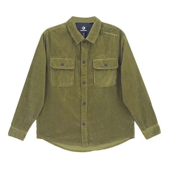 Риза Converse Overhead Shirt Jacket Зелено | 10019954-A11