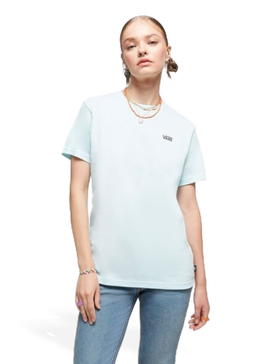 Тениска Vans Left Chest Logo Tee Em Тюркоазено | VN0A7RSRG5O