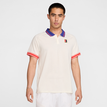 Поло тениска Nike NikeCourt Heritage Tennis Polo Бяло | FQ2101-110, 1