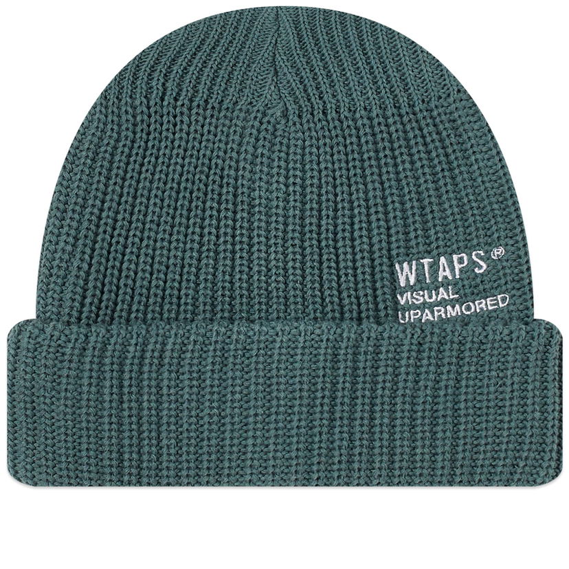 Шапка WTAPS 22 Logo Зелено | 241MADT-HT02-GRN