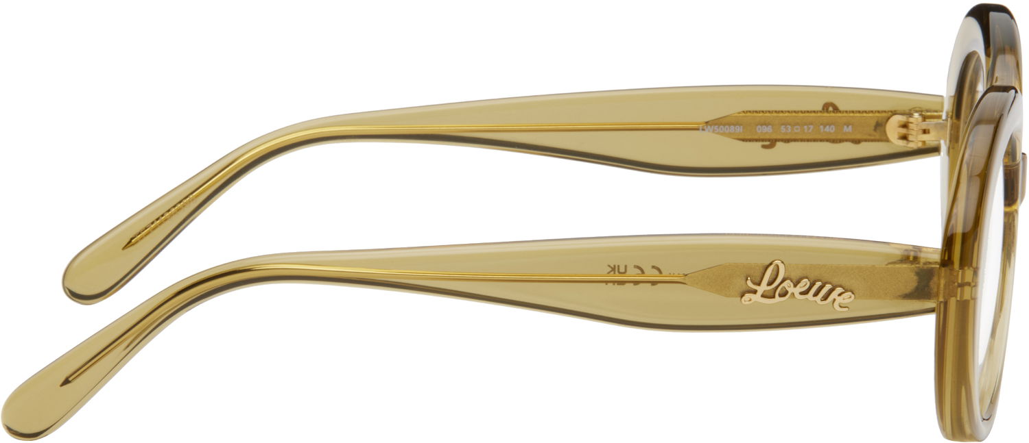 Слънчеви очила Loewe Loewe Curvy Glasses Кафяво | LW50089I@53096 192337199981, 1