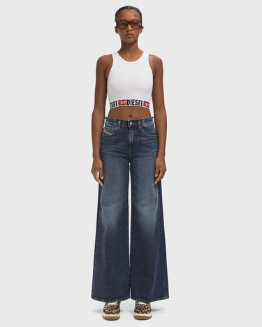Дънки Diesel D-Akemi Wide Leg Jeans Синьо | A03625-09L21-01, 1