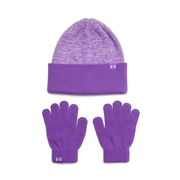 Under Armour Combo JR Beanie and Gloves Set