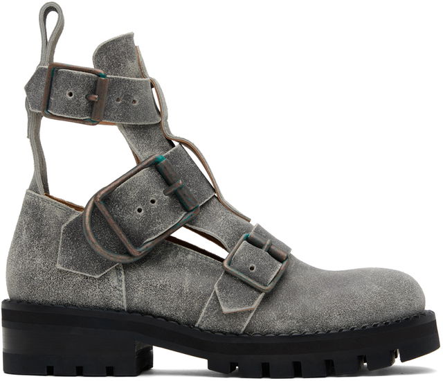 Vivienne Westwood Rome Cutout Buckle Boots