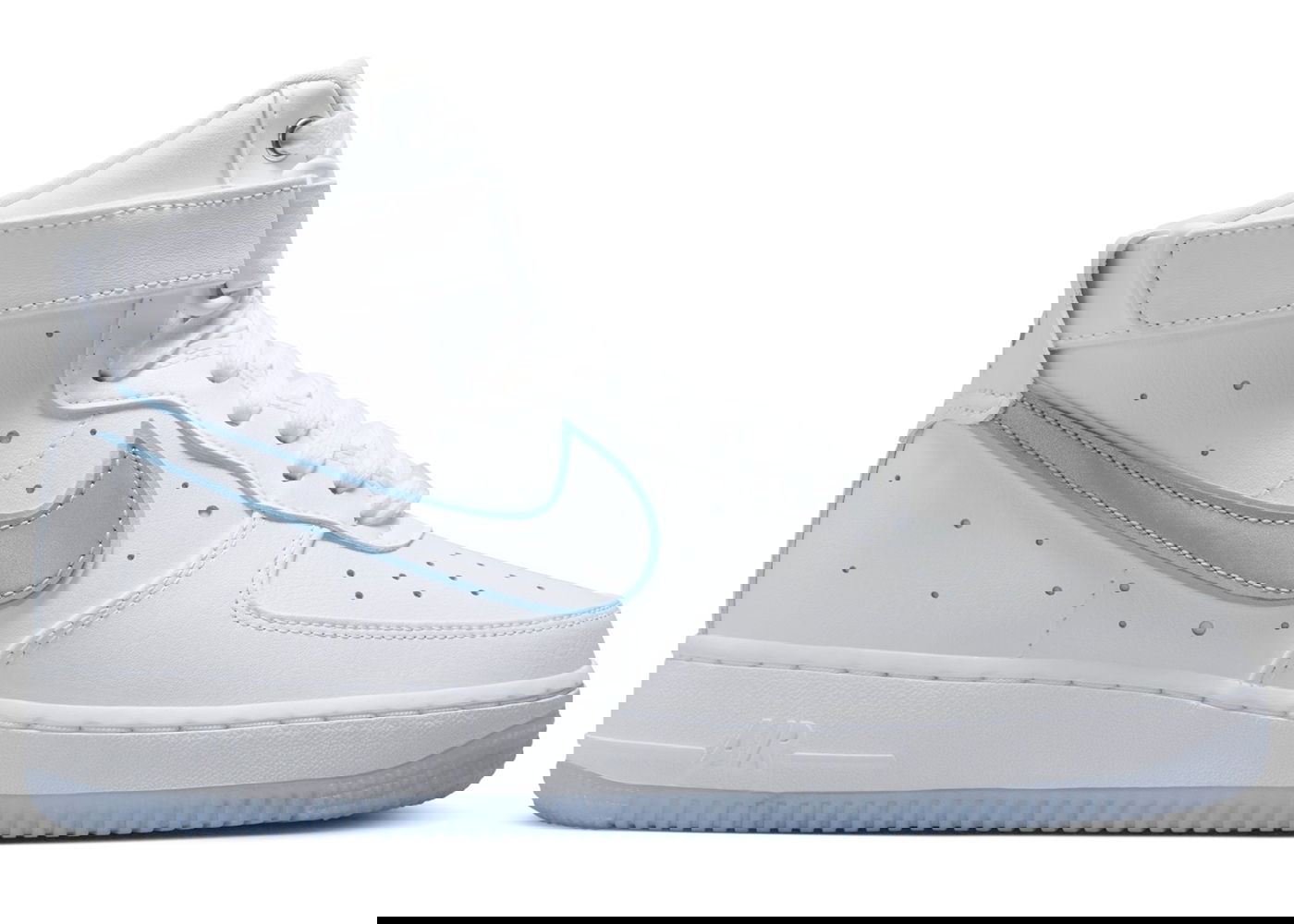 Кецове и обувки Nike Air Force 1 High Dare To Fly W Бяло | FB1865-101, 0