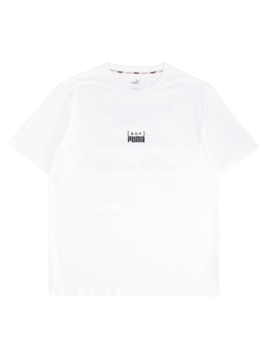 Тениска Puma Art of Football 'Making of a King' Tee Бяло | 658807-003