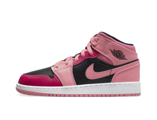 Кецове и обувки Jordan Air Jordan 1 Mid GS "Coral Chalk" Розово | 554725-662