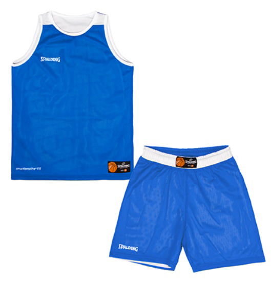 Комплект Spalding Spalding Double Face Basketball Uniform Set Синьо | 40221339-royalwhite