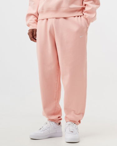 Спортни панталони Nike Solo Swoosh Fleece Pants Розово | CW5460-697, 0