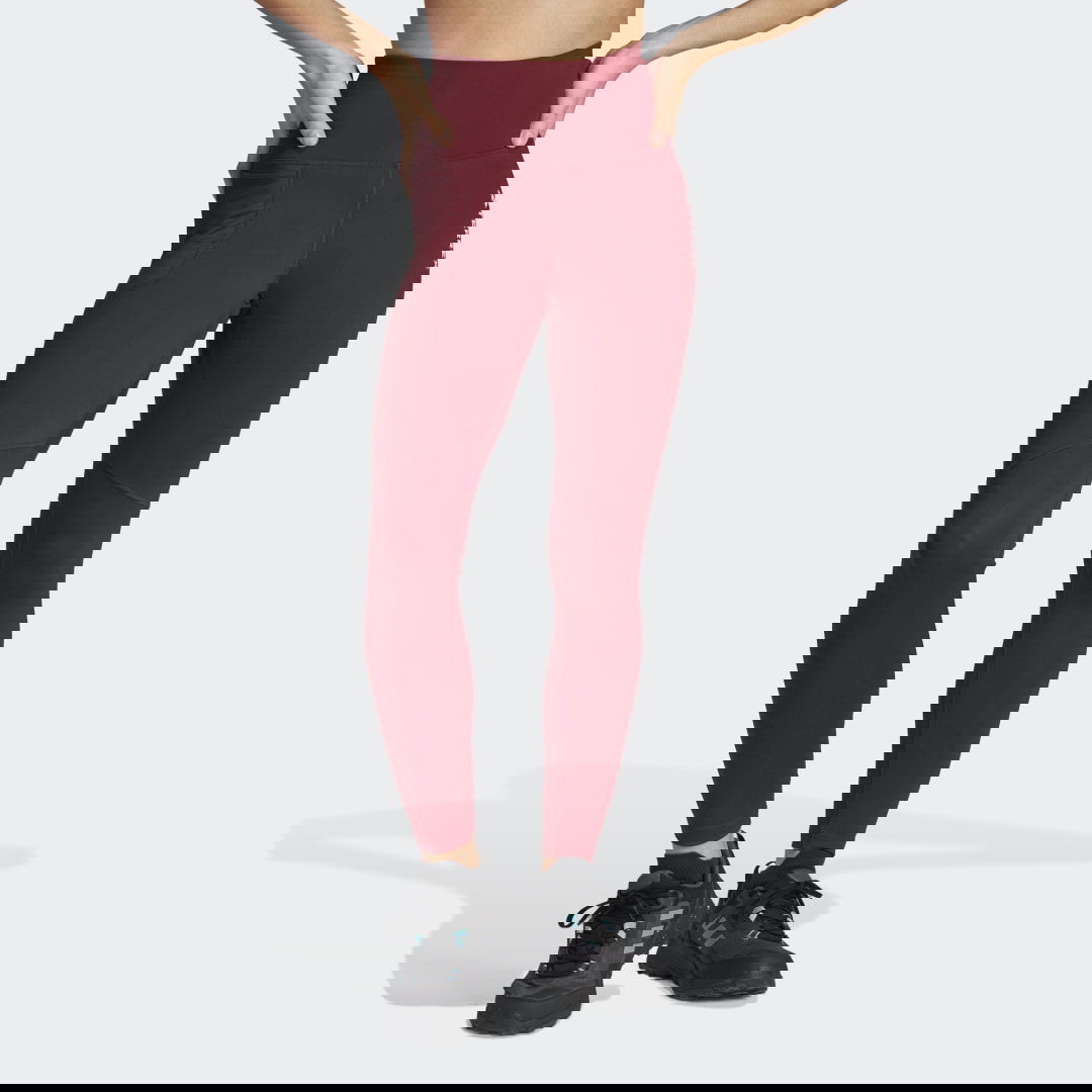 Клинове adidas Performance Terrex Multi Leggings Бургунди | HZ9085, 0
